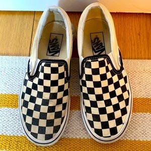 Vans Checkerboard Classic Slip-Ons